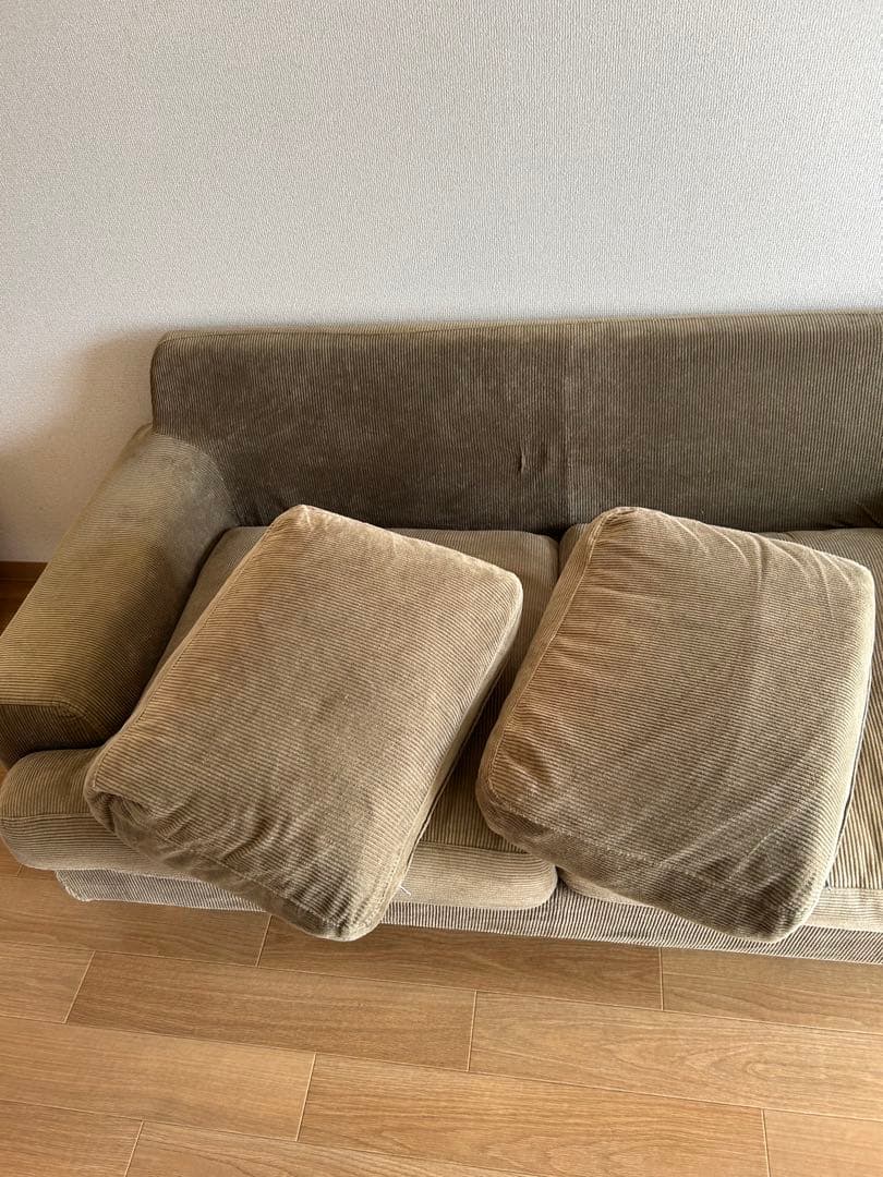 Unico カーキ コーデュロイ