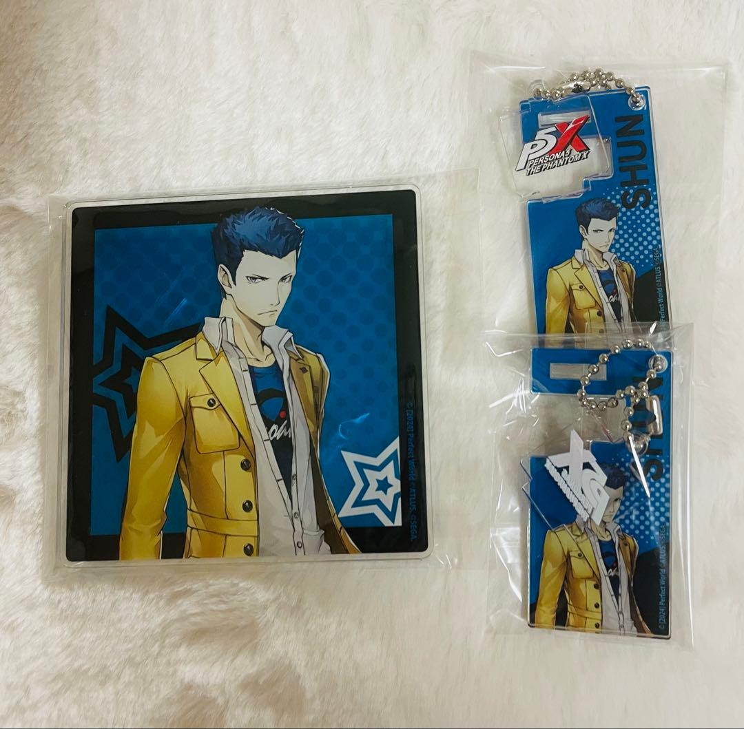 ペルソナ5X アニマックスカフェ アクリルスタンドコースタースイパラ