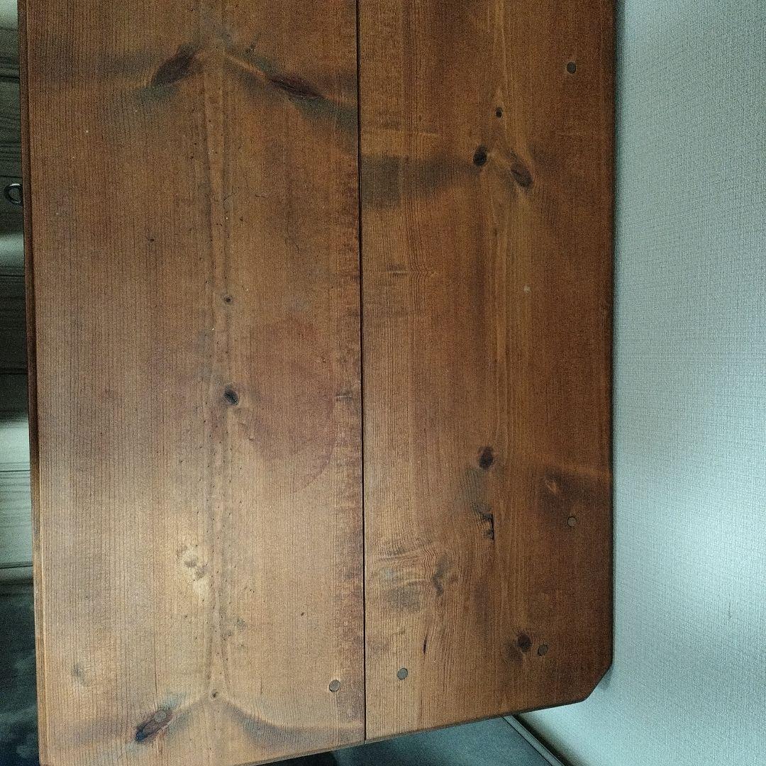 古いミシンSINGERリメイク 木製デスク クラシックスタイル 古い家具