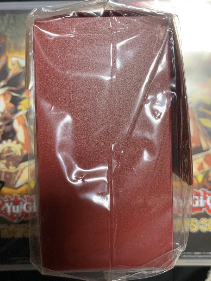 遊戯王【希少】 非売品 少年ジャンプ 抽選限定 初期 デッキケース赤