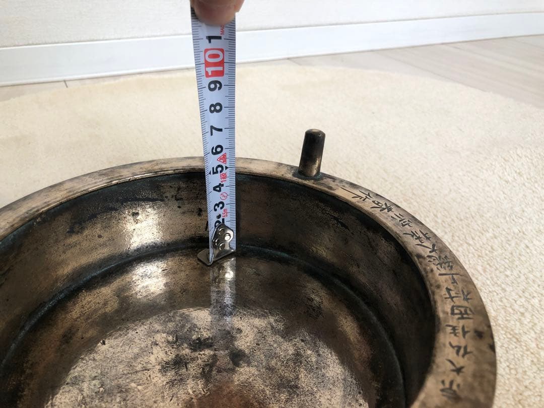 N.H　 約19.5㎝　だんじり　鉦　チャンチキ　よさこい　　鐘　鳴り物