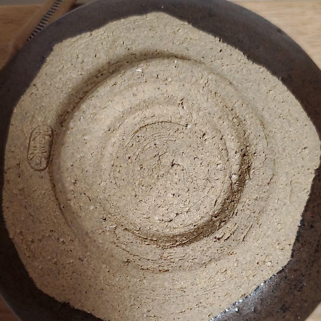 上野焼香春徹山窯　茶碗桐箱付き