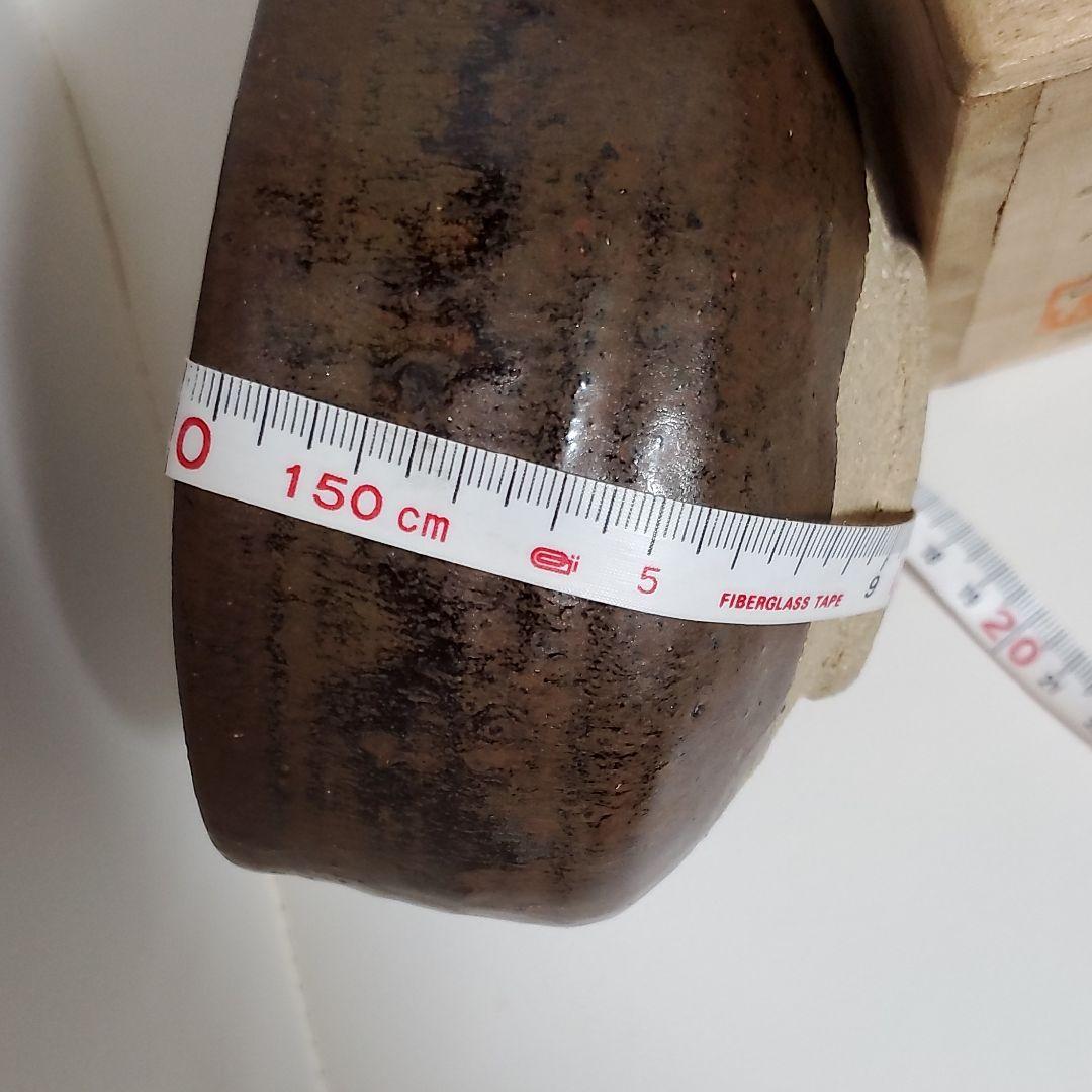 上野焼香春徹山窯　茶碗桐箱付き