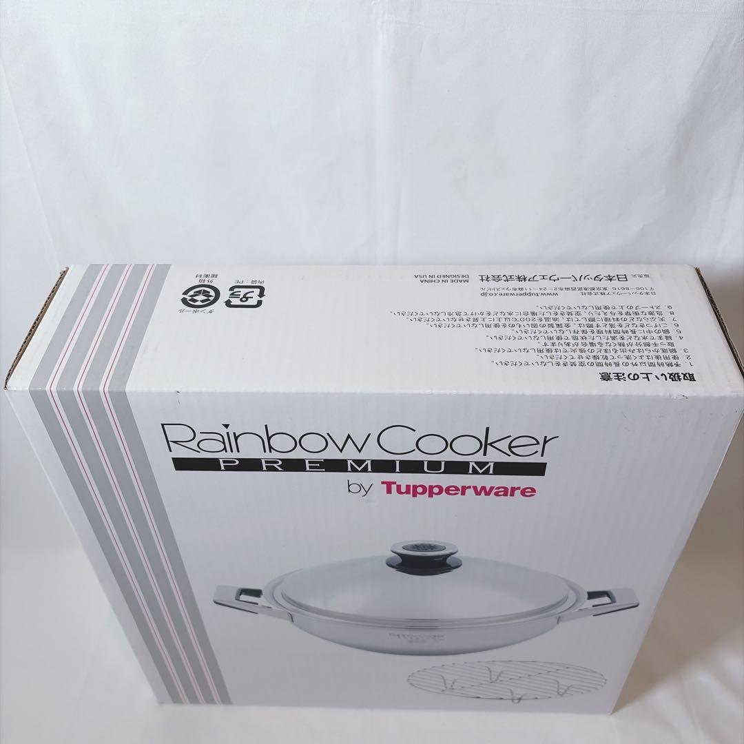 【未使用品】 タッパーウェア レインボークッカー プレミアム 28cmウォック