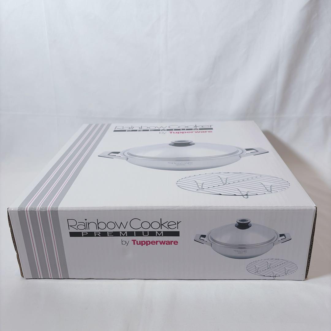 【未使用品】 タッパーウェア レインボークッカー プレミアム 28cmウォック