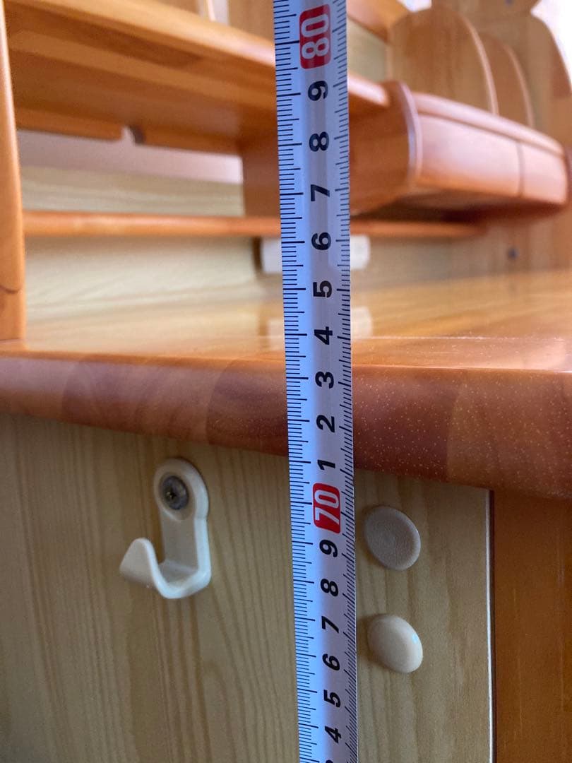 【お値下げ】　【学習机セット①】木製 学習机のみ