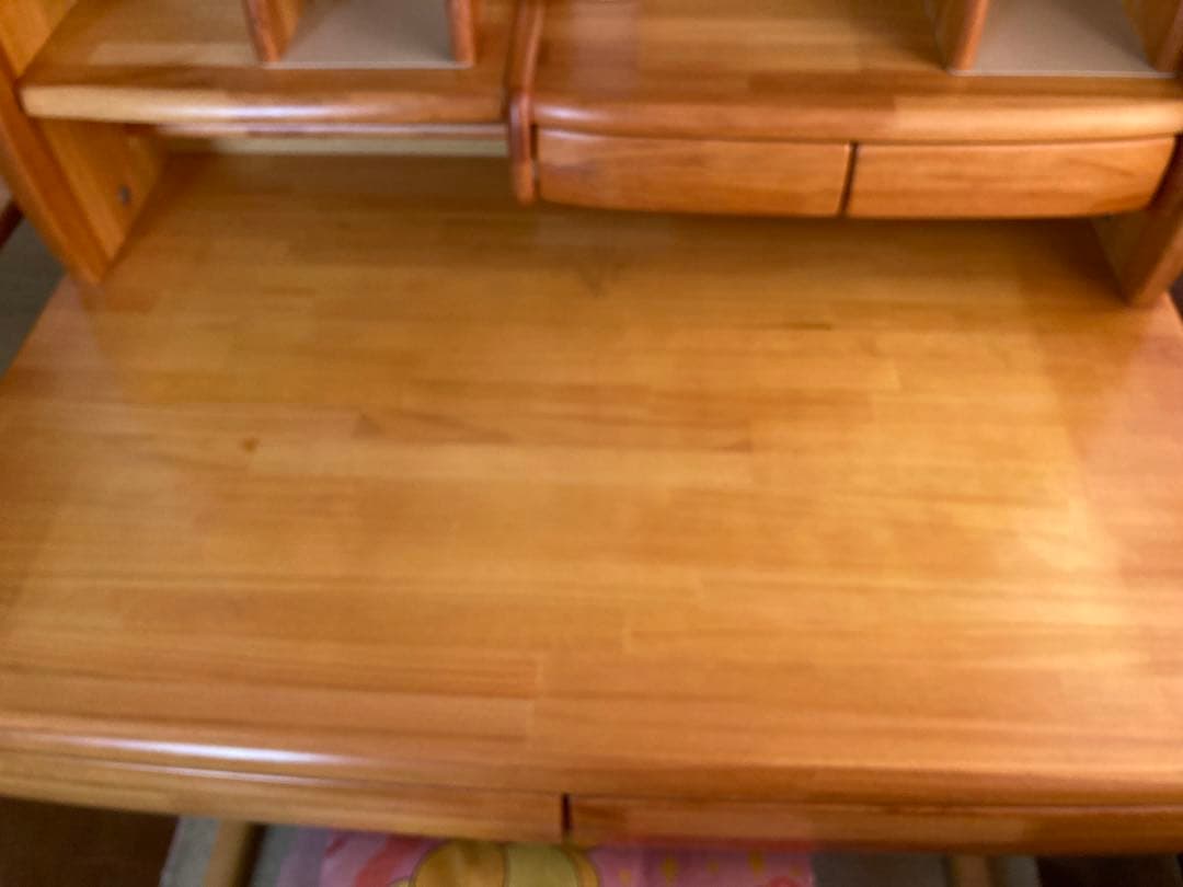 【お値下げ】　【学習机セット①】木製 学習机のみ