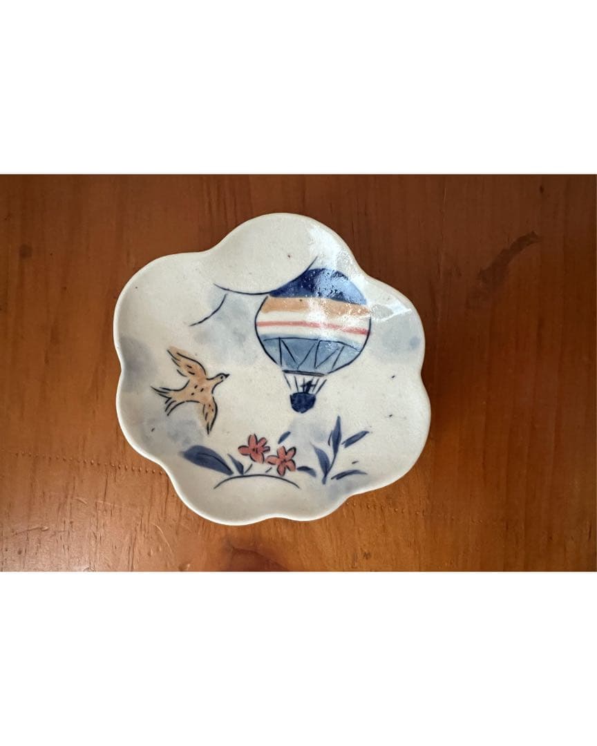 長谷川風子 さん　お皿3枚　オーバル皿　ケーキ皿　豆皿