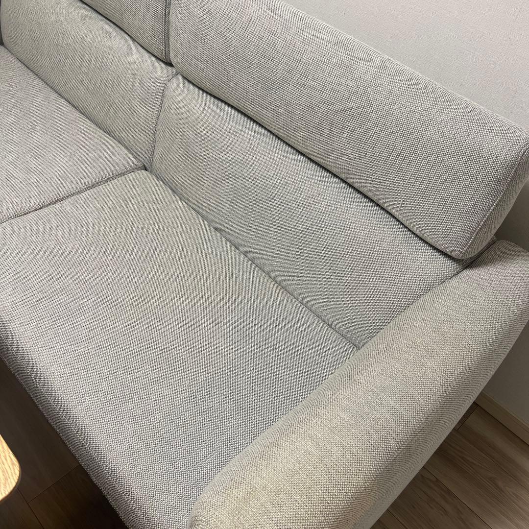 12/25(木)まで出品　unico LOM カバーリングソファ3人掛け