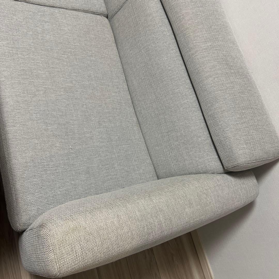 12/25(木)まで出品　unico LOM カバーリングソファ3人掛け