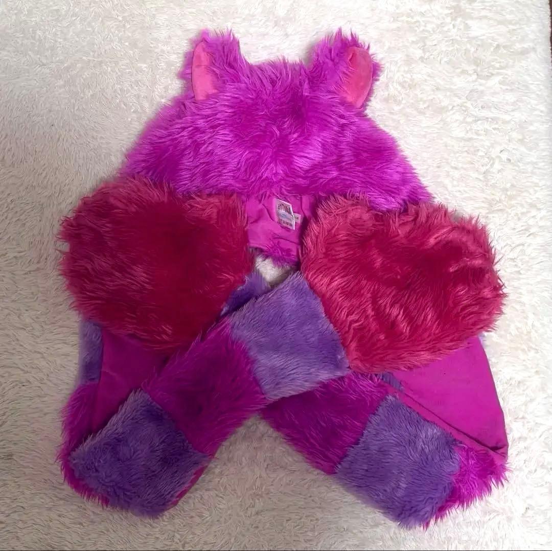 ディズニー チェシャ猫 マフラーキャップ - メルカリ