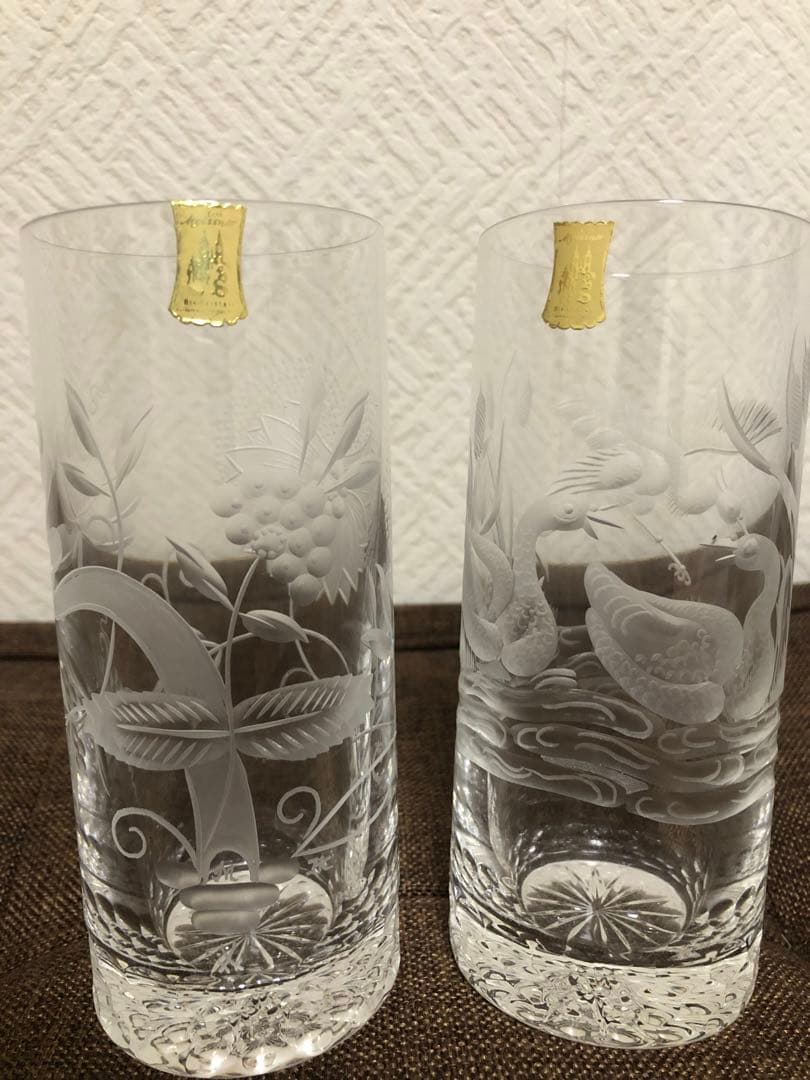 【マイセン】ロングタンブラーグラス【Meissen】