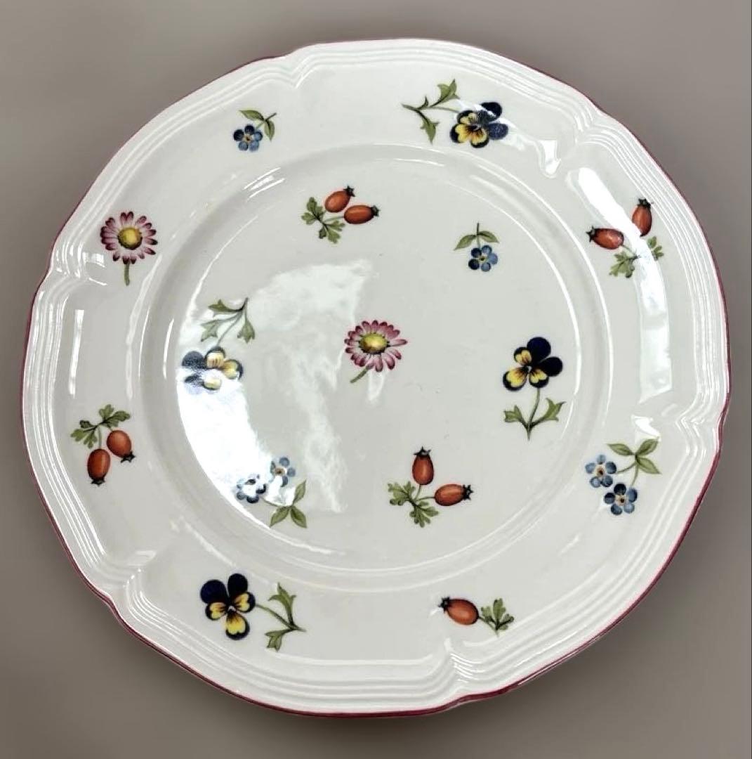 ビレロイ&ボッホ プチフルールシリーズ プレート　5枚セット