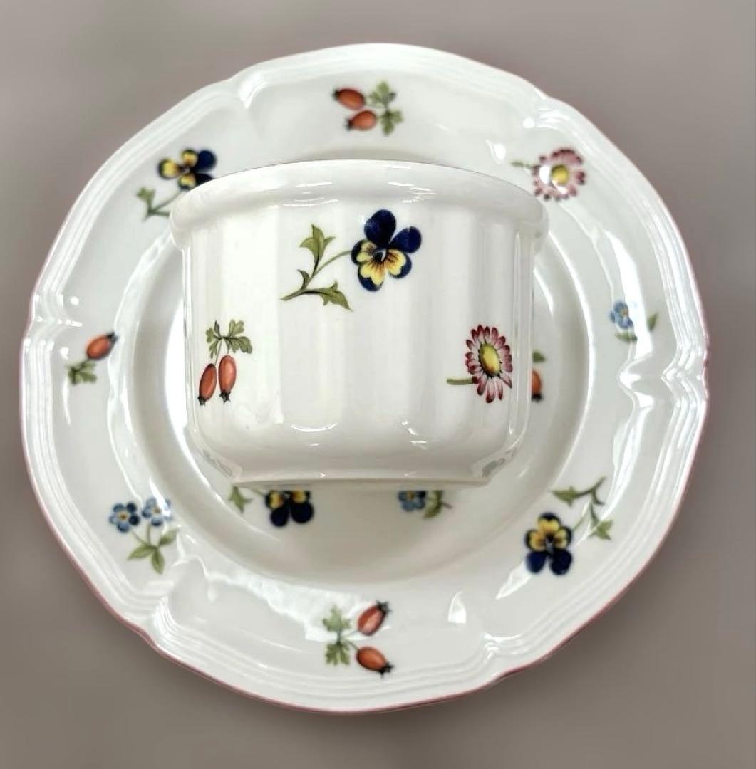 ビレロイ&ボッホ プチフルールシリーズ プレート　5枚セット