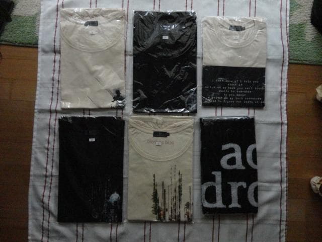 acid android ツアーグッズ　2010-2011頃