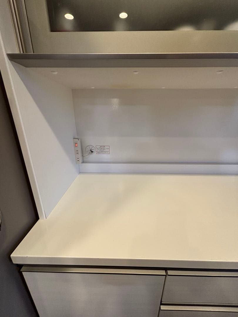 ニトリ　組合せ食器棚　リガーレ　1800幅