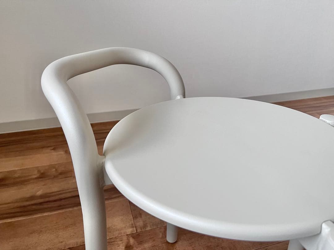 無印良品　屋内外で使えるアルミスツール