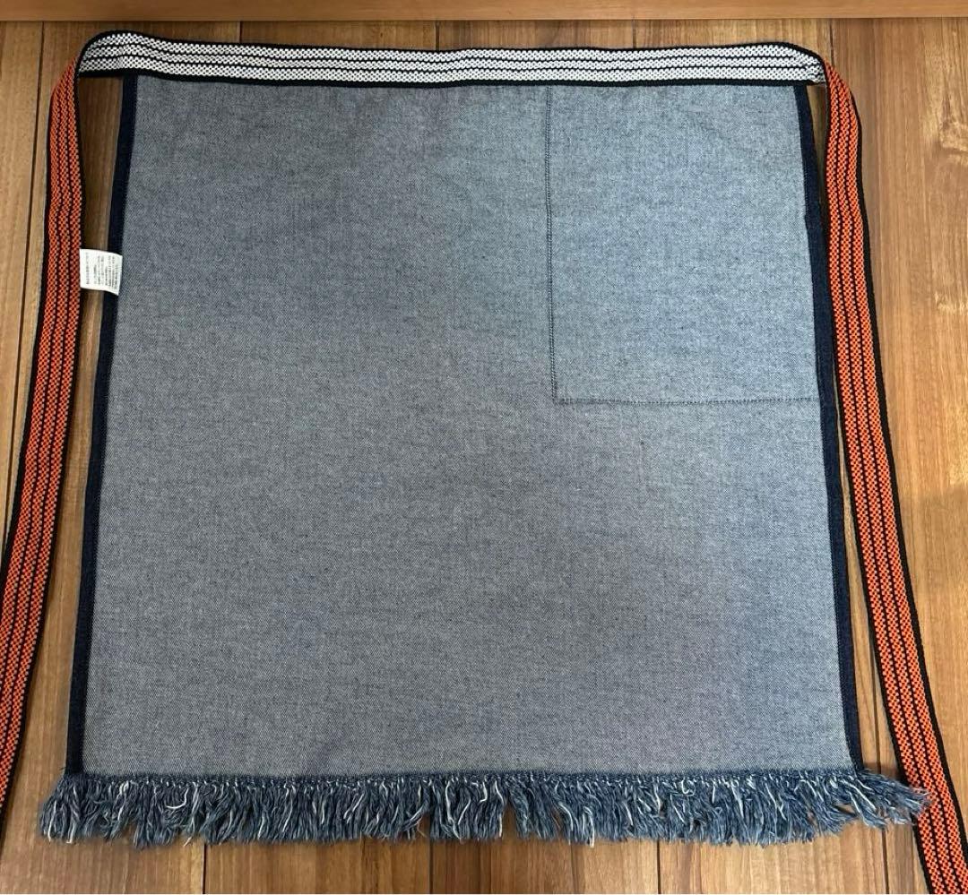 わちふぃーるど　ダヤン　 岡山デニム前掛けエプロン インディゴ（藍色）