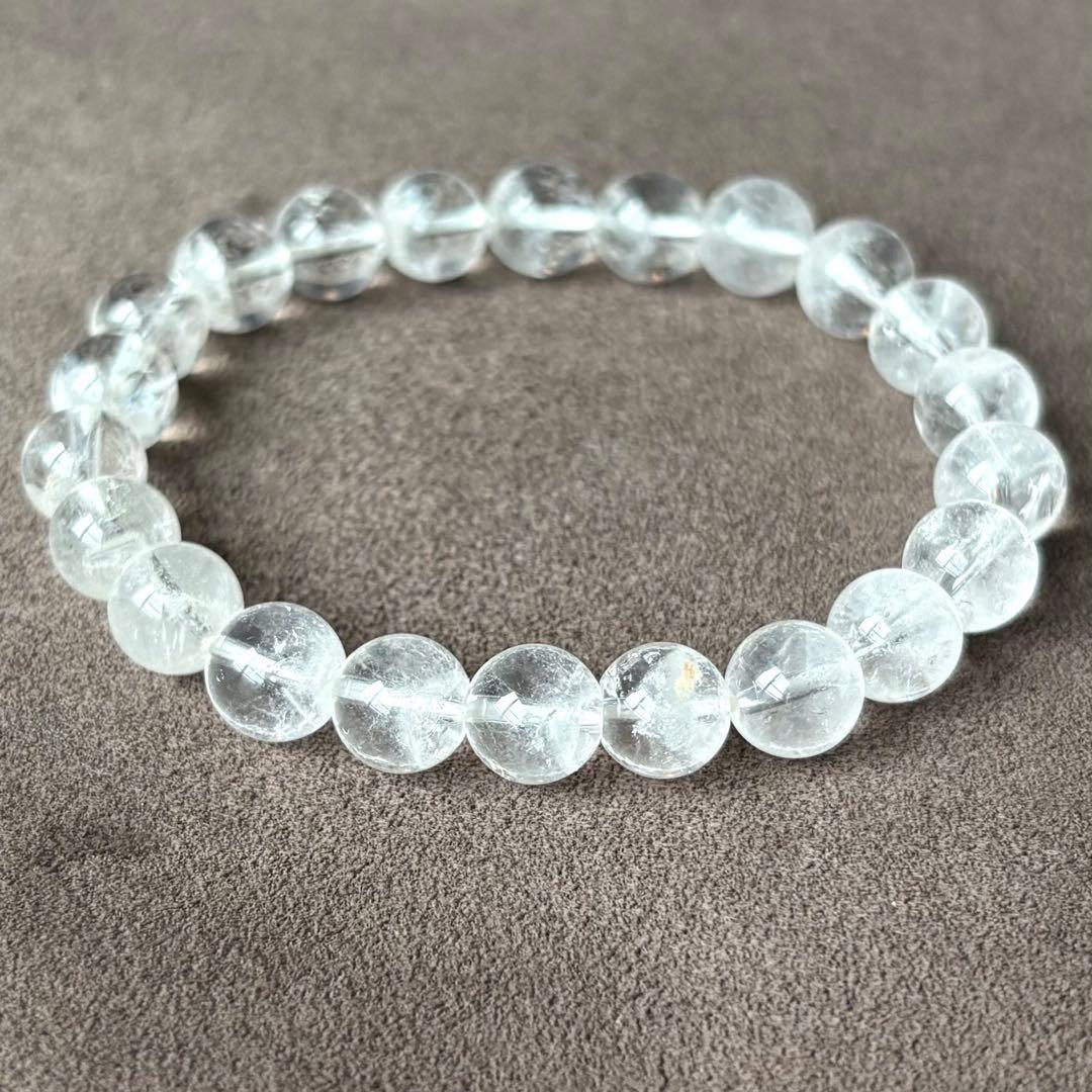 あらゆる障害を乗り越え前に進む/ホワイトファントム/パワーストーンブレスレット