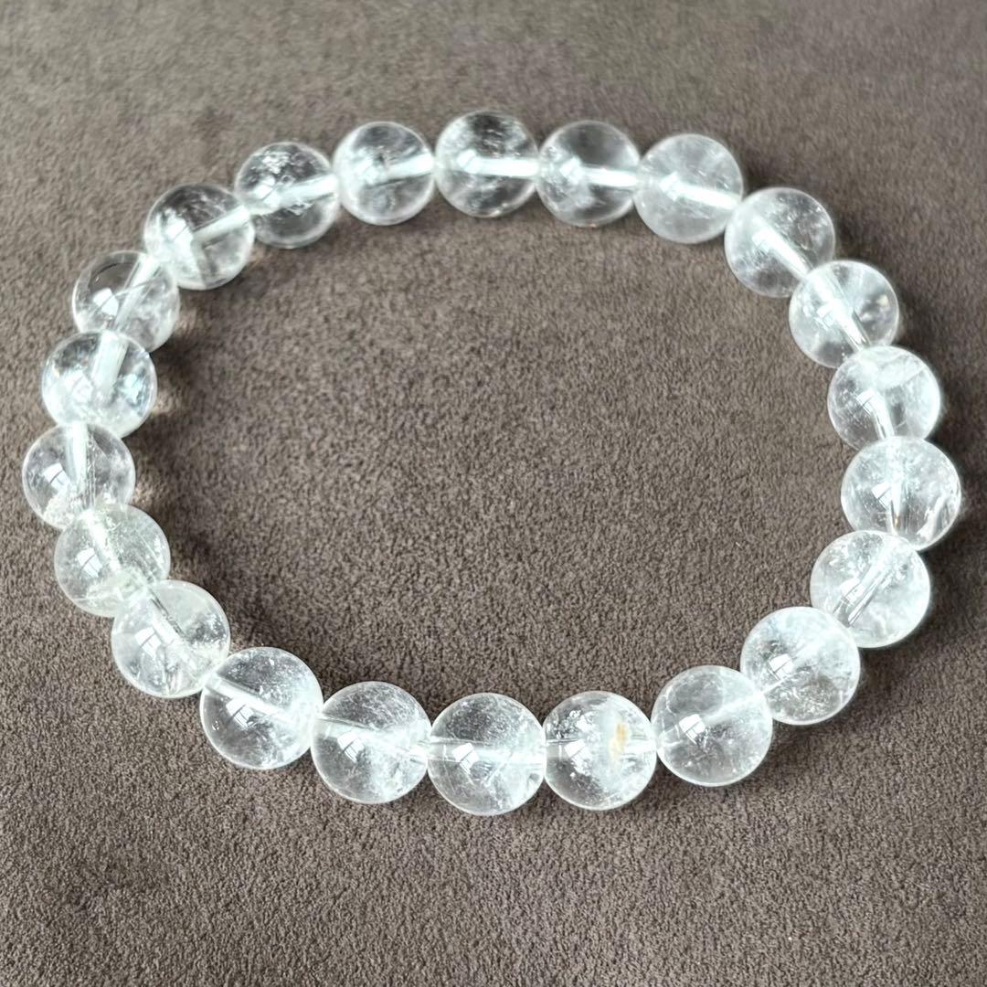 あらゆる障害を乗り越え前に進む/ホワイトファントム/パワーストーンブレスレット