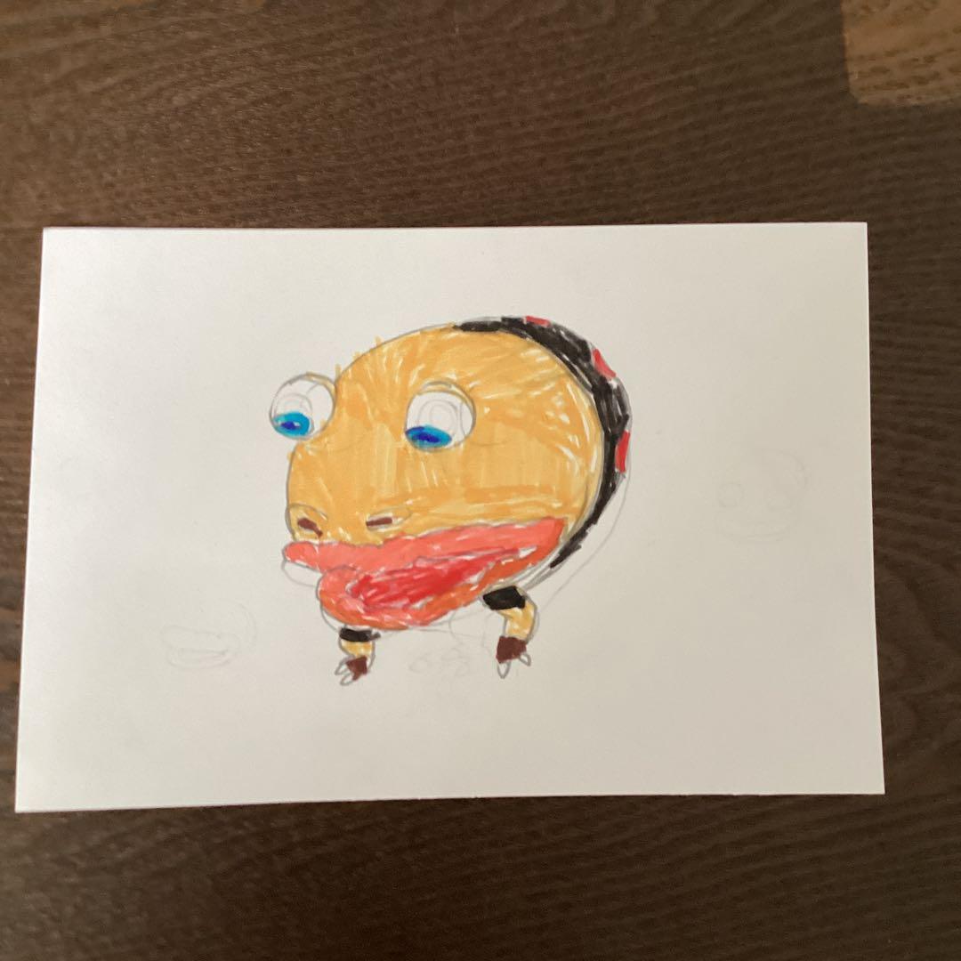 子供の絵 3枚セット 赤チャッピー テンチャッピー クマチャッピー