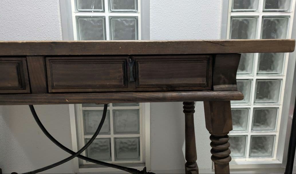 ​【しずく】本物アンティーク デスク（ワークデスク・机）