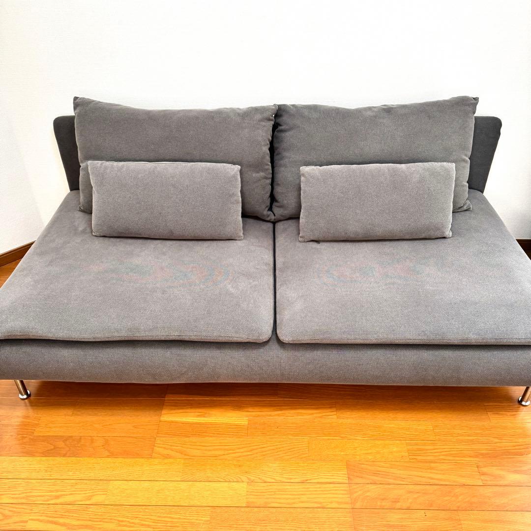 ay3様専用】IKEA ソーデルハムン 3人掛け フリードトゥナ ダークグレー