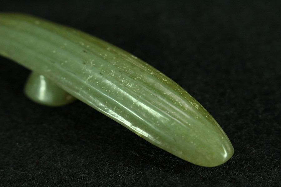 中国美術 砡石 帯駒 コレクター蔵品(K-YC540)