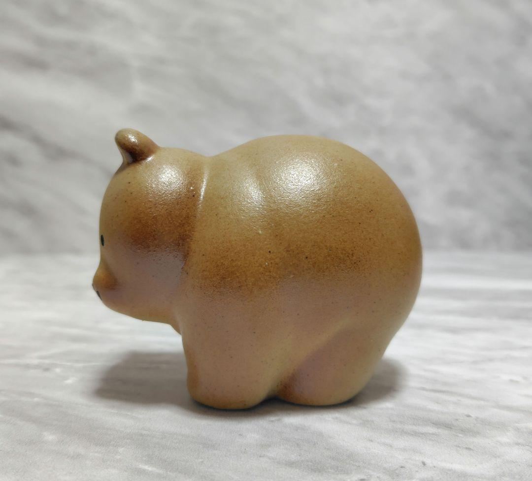 リサラーソン　くまもとのくま　益子焼き