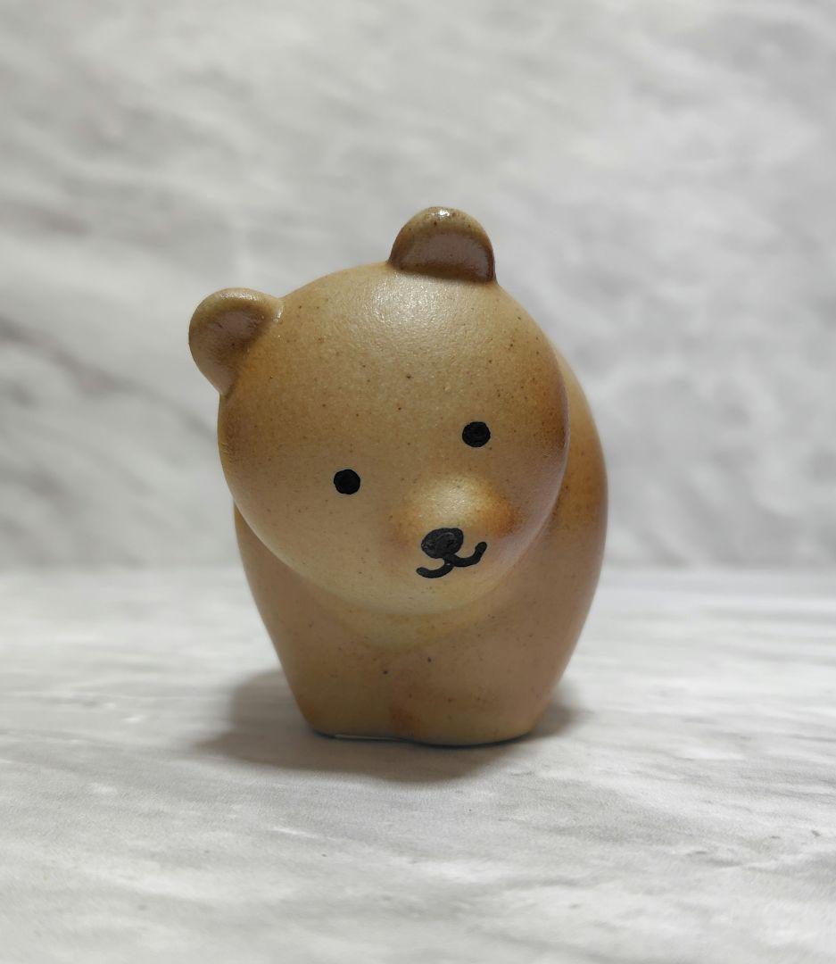 リサラーソン　くまもとのくま　益子焼き