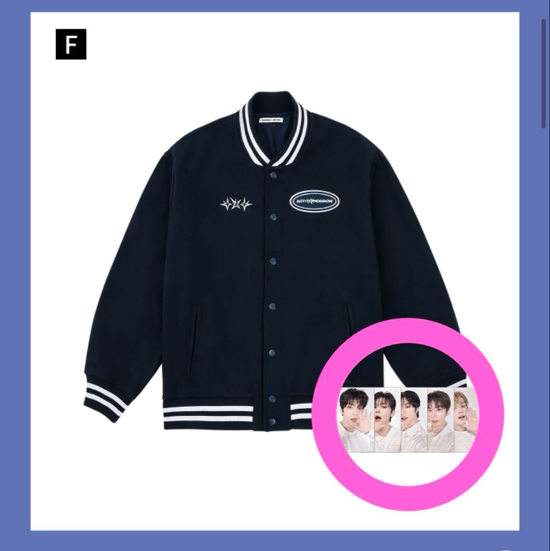 TXT バーシティジャケット ACT:TOMORROW トレカ - メルカリ