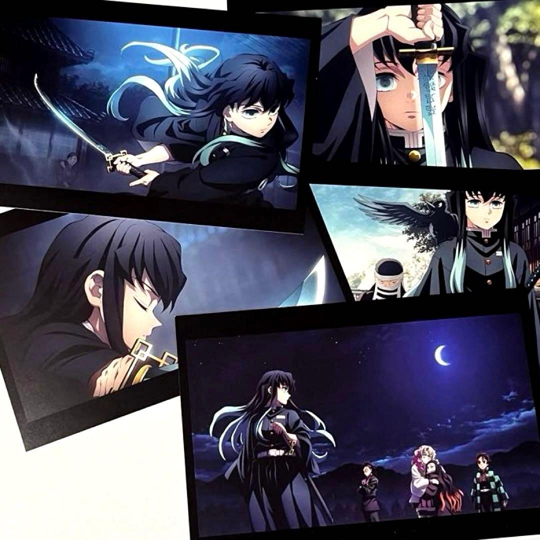 鬼滅の刃 時透無一郎 刀鍛冶の里編 ED 場面写ポストカード 5枚 新品未