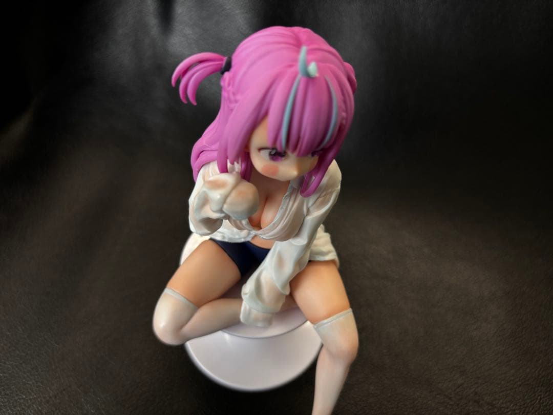 湊あくあ 透け感 リペイント フィギュア relax time ホロライブ - メルカリ