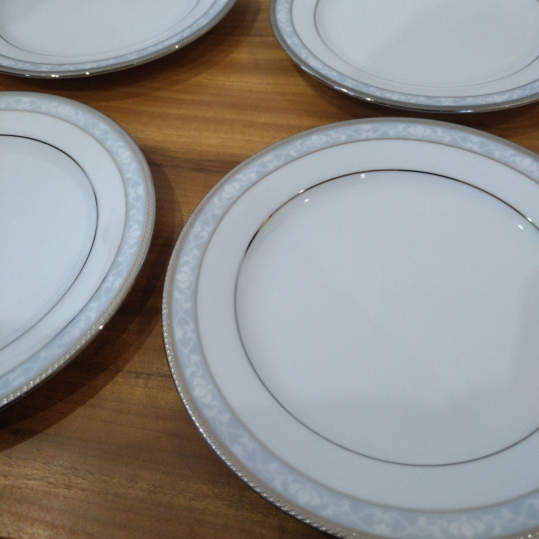 【定価6万円】美品　ノリタケ 食器 ハンプシャープラチナ20ｐｃディナーセット