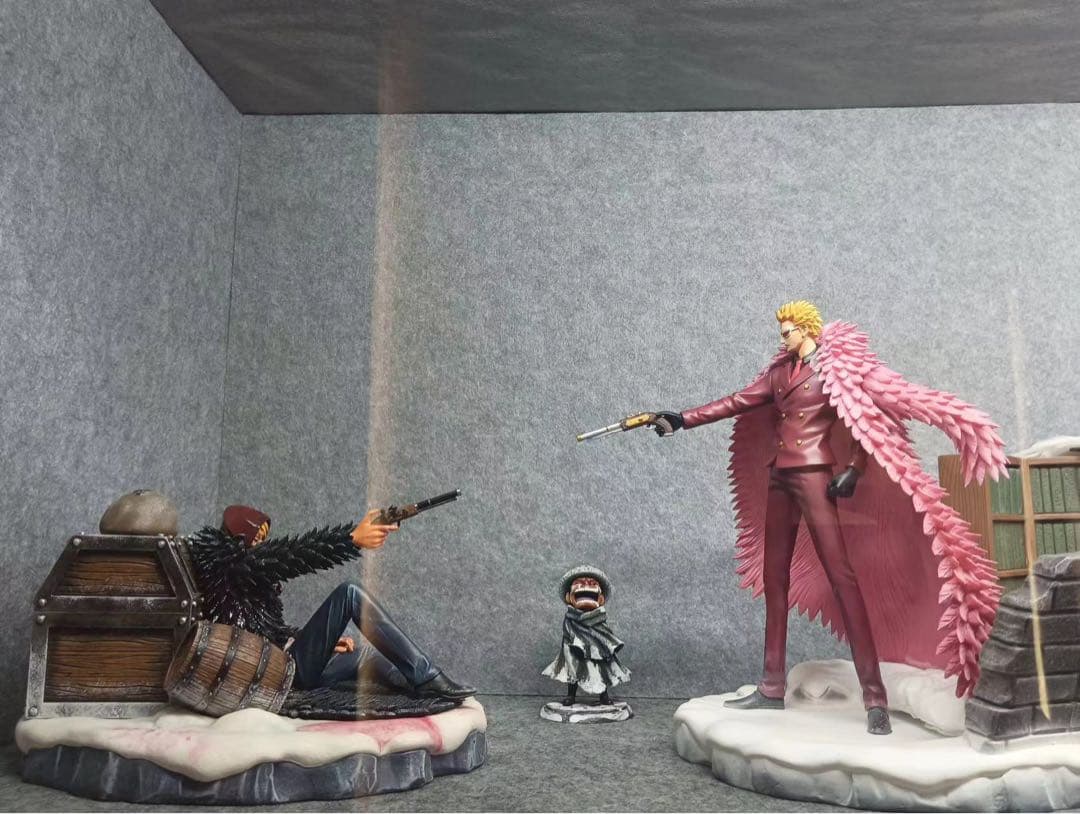 ワンピース ドフラミンゴ vs コラソン ガレージキット ガレキ