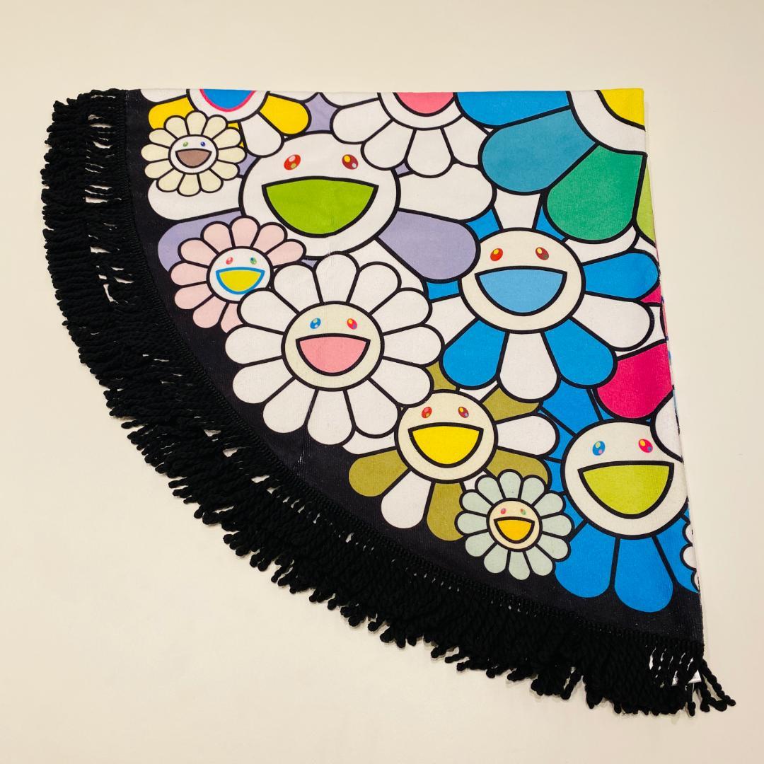 新品 kaikaikiki 村上隆 お花 カイカイキキ ラグマット カーペット