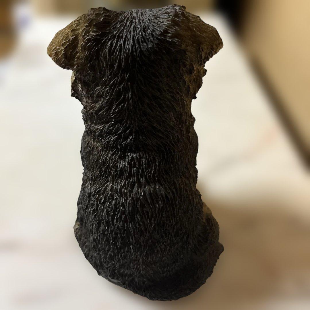 リアル犬の樹脂製置物 中型