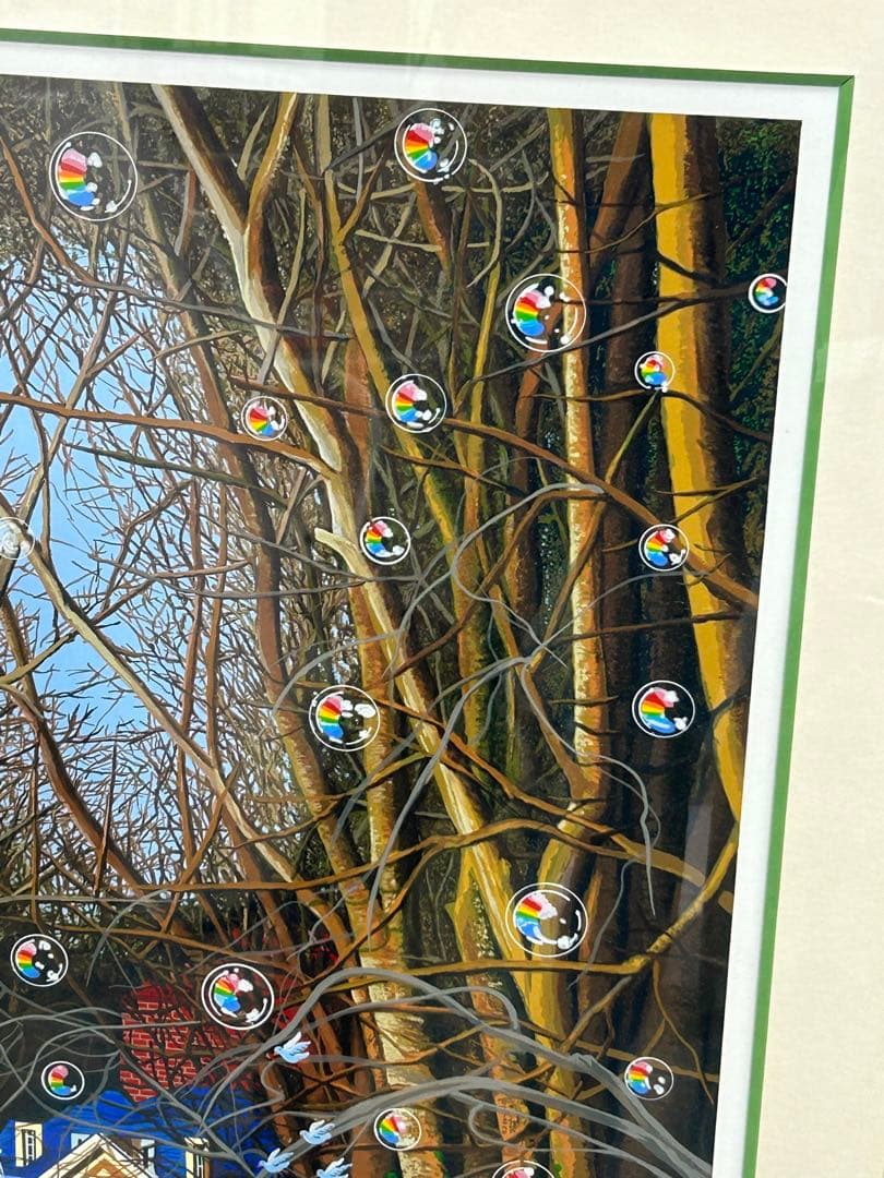 ヒロ・ヤマガタ 「森の小径」 シルクスクリーン 限定80部 - メルカリ