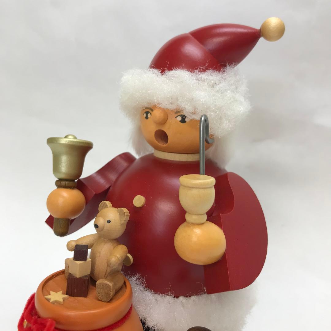 木製 サンタクロース 煙出し人形 約19cm ドイツ製 ミュラー社 - メルカリ