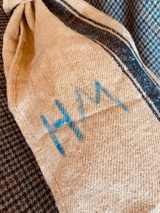 クッションカバー Cushion Cover navy line