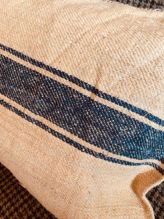 クッションカバー Cushion Cover navy line