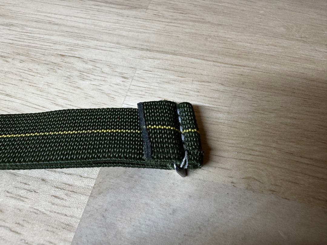 ヴィンテージ フランス軍 パラシュートストラップ 時計 ベルト デッドストック