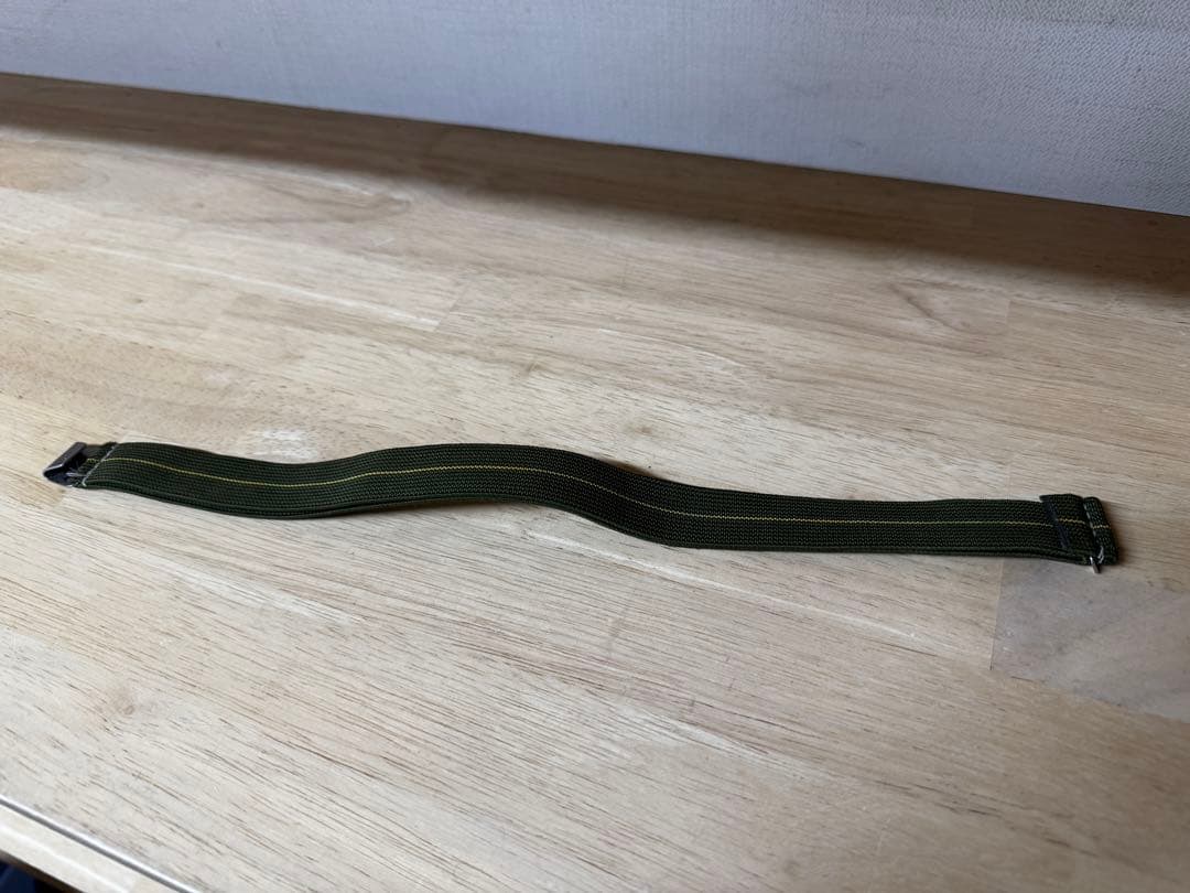 ヴィンテージ フランス軍 パラシュートストラップ 時計 ベルト デッドストック