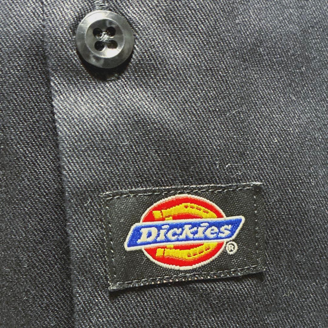90s ビンテージ Dickies ×ローリングストーンズ 半袖ワークシャツ