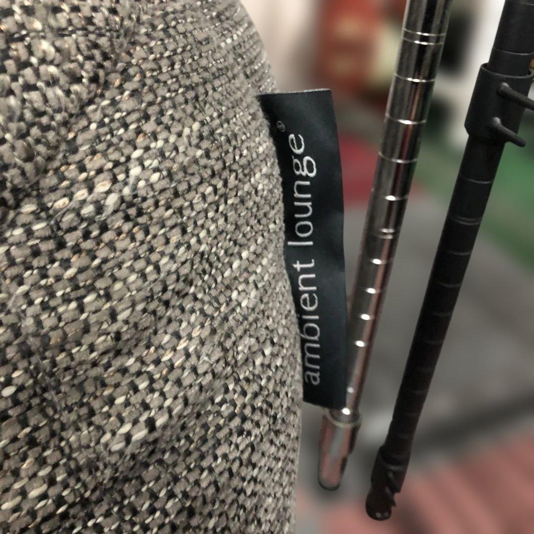 ambient lounge 1人掛けソファ バタフライ ダークグレー