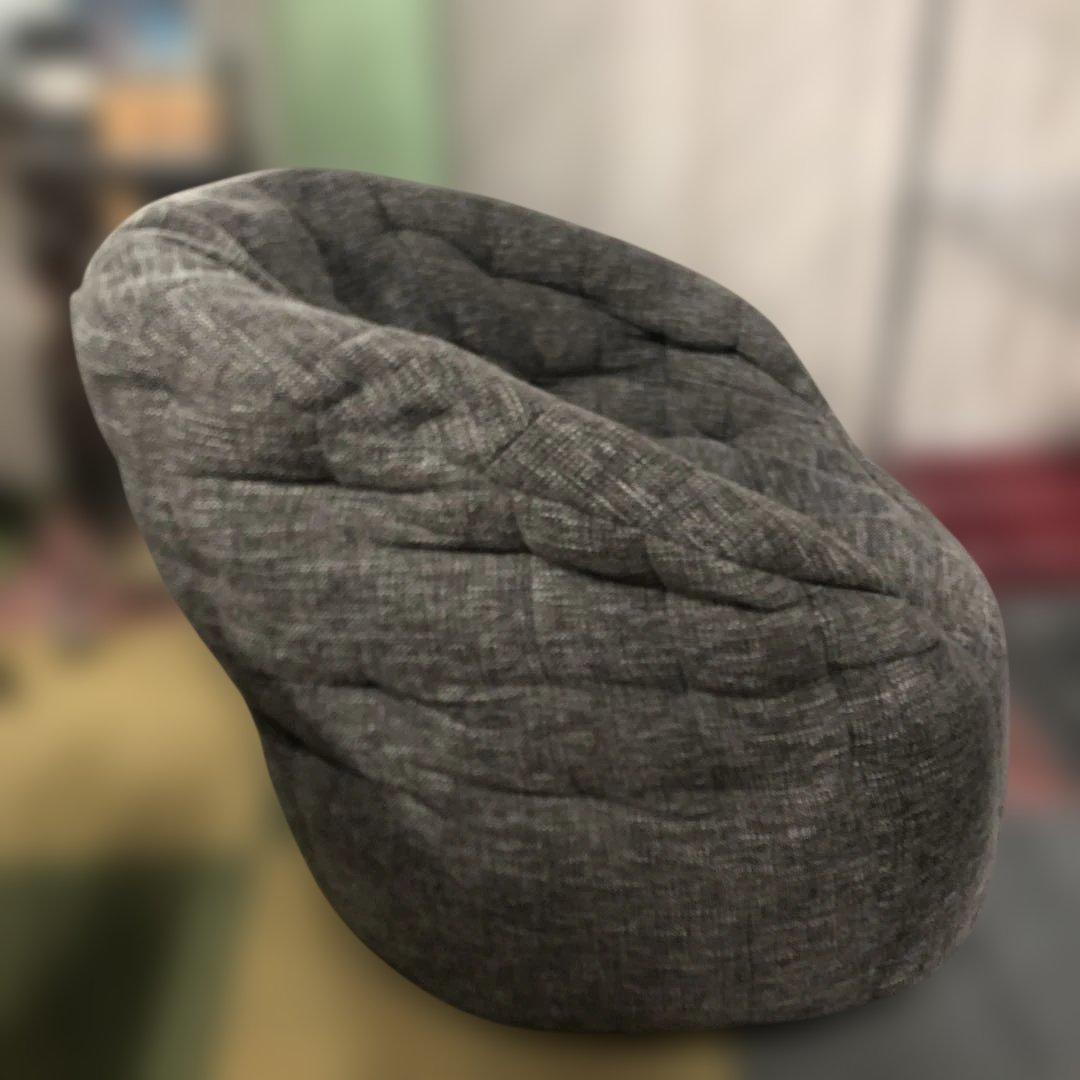 ambient lounge 1人掛けソファ バタフライ ダークグレー