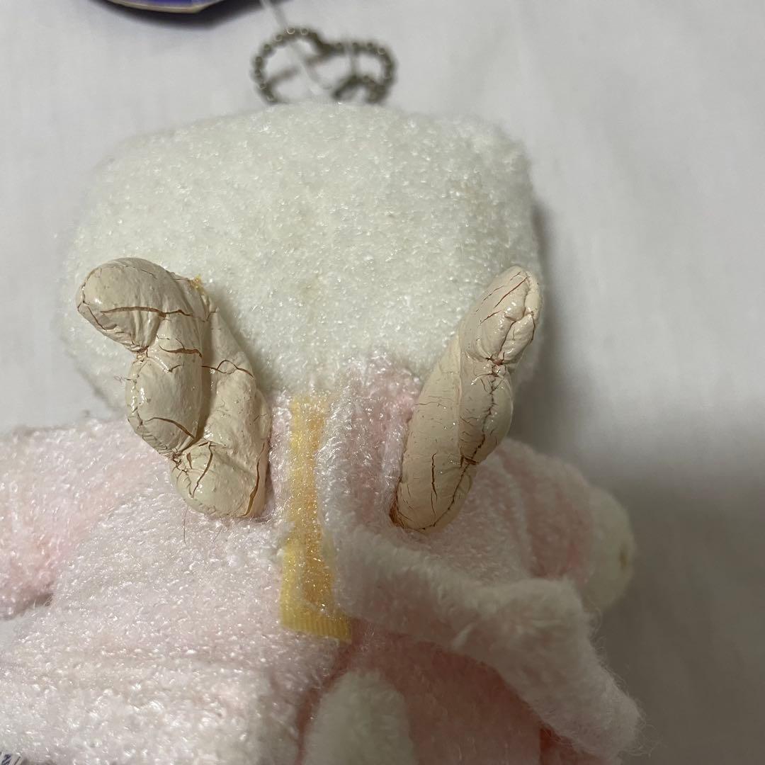 2001年製 ハローキティ ピンク 天使 エンジェル マスコット 花の髪飾り