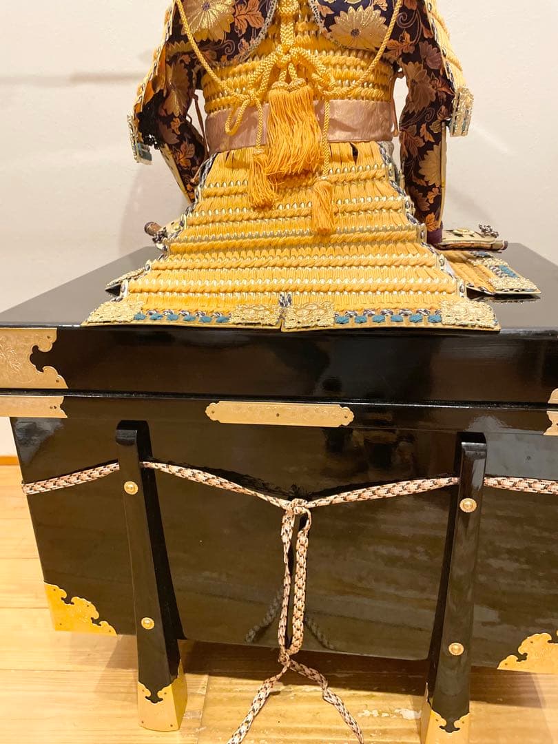 金小札緋威之大鎧 鎧兜 上原玉鳳 五月人形 昭和レトロ