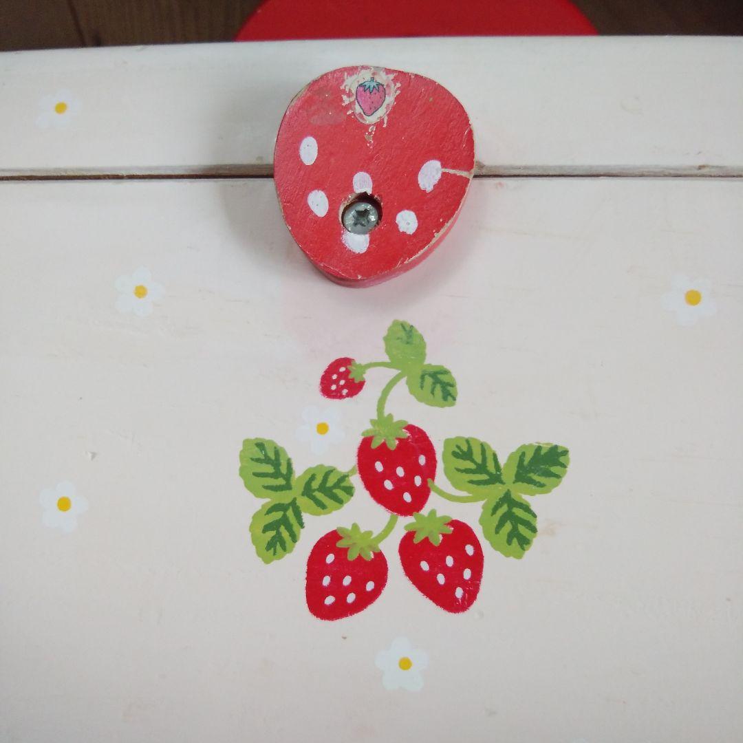 マザーグースの森野イチゴ 木箱 小物入れ レトロ マザーガーデン