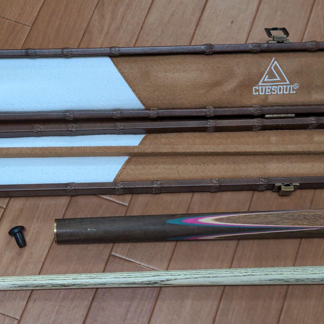 キューソウル CUESOUL ビリヤード キュー ハードケース付き‪♡X10